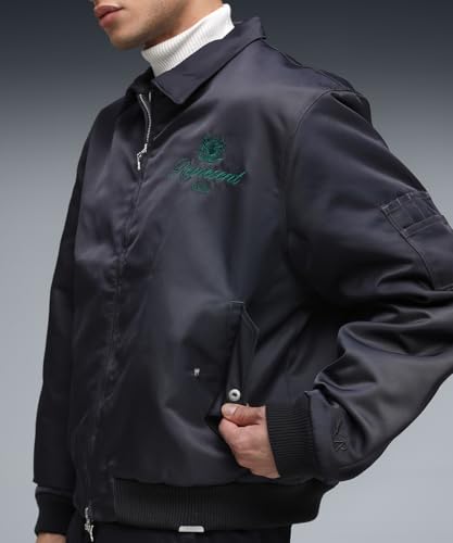 Puma | x REPRESENT Men's Padded Bomber Jacket | Flat Dark Gray | L