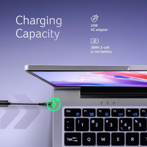 Acer Aspire (2026), Intel Celeron Dual Core N4500 - (12 GB/256 GB SSD/Intel UHD Graphics/Windows 11 Home) Thin and Light Laptop/14.0" HD/Pure Silver/1.3Kg/MS Office 2024