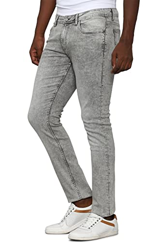 Allen Solly Men's Slim Jeans (ALDNVSLFD16285_Grey