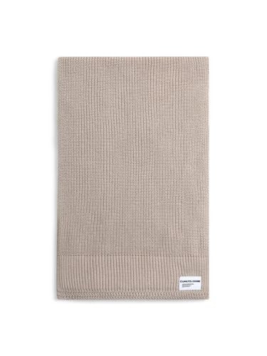 Jack & Jones Beige Organic Cotton Knitted Scarf