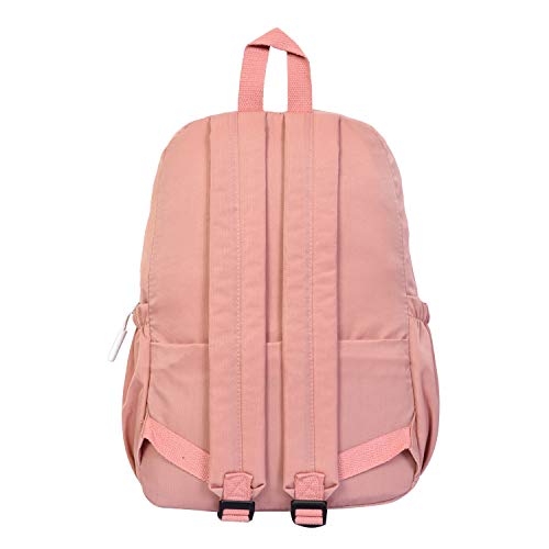 Lino Perros Women Free Size Standard Backpack (PINK)