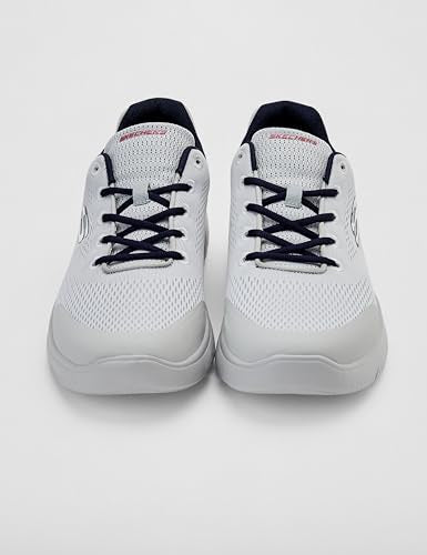 Skechers-Men's Casual Shoes-SUMMITS-894399ID-GYNV-8 Gray/Navy