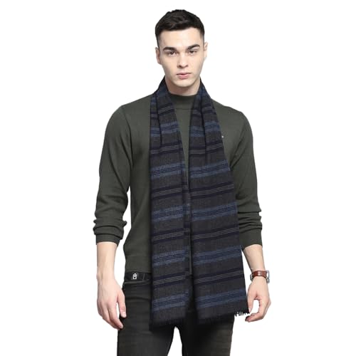 Monte Carlo Mens Self Design Multi Color Muffler_224MUF7918-0-13