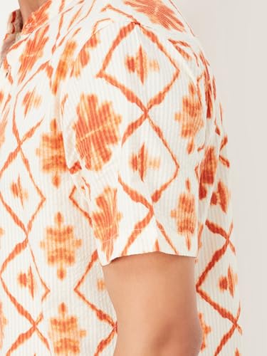 Max Men's Cotton Regular Kurta (FUCSTPA2407PR_Off White