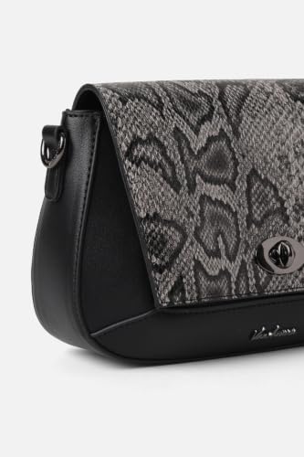 Women Black Print Casual Sling Bag