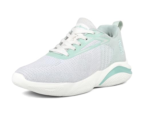 LOUIS STITCH Women’s Aqua Sage Lightweight Athleisure Sport Shoes | Lightweight Casual Sneakers | Lace-Up Sneaker and Athleisure Wear| Perfect for Casual, Gym & Travel Wear | LSLD-ATH | UK-5
