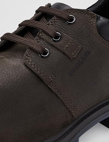 Woodland Men's 2797118SA DBROWN Leather Sneaker-8 UK (42 EU) (9 US) (GC 2797118SADBROWN)