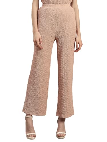 VERO MODA Womens Wide Leg Pants Misty Rose