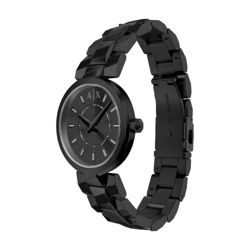 Armani Exchange Black Quartz Stainless Steel Watch AX4411