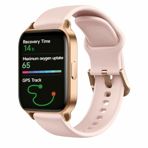 Ice-Watch - ICE fit 1.0 Rose-gold Nude AMOLED - Rose-gold connected watch with silicone strap - 024305 (1.78 inch)