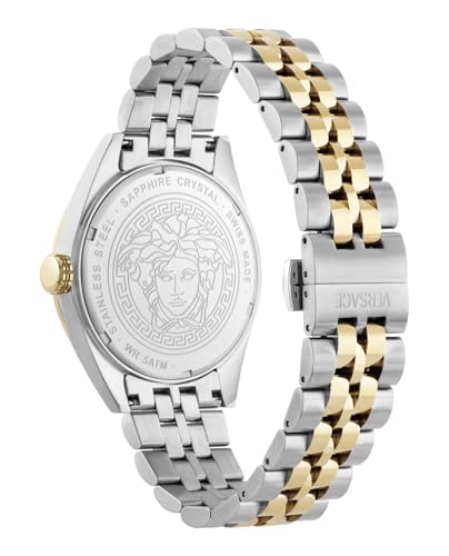 Versace Vekha Athletics 3 Hands 41 mm White Dial Men Analog Watch- VEKHA0625