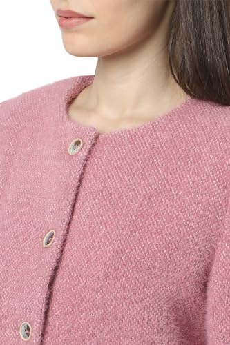 Van Heusen Women's A-Line Coat (VWJKURGFL56206_Pink