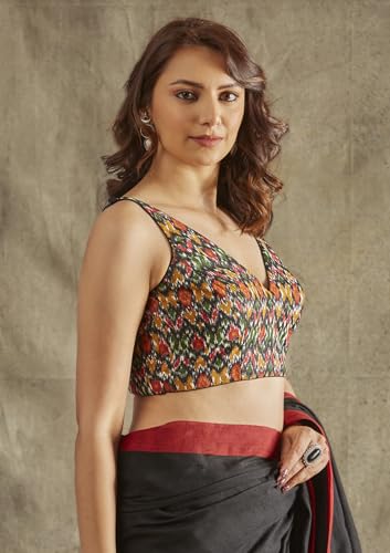 SALWAR STUDIO Multi Iakt Cotton Blouse