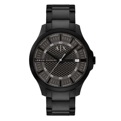 Armani Exchange Black Quartz Stainless Steel Watch AX2464