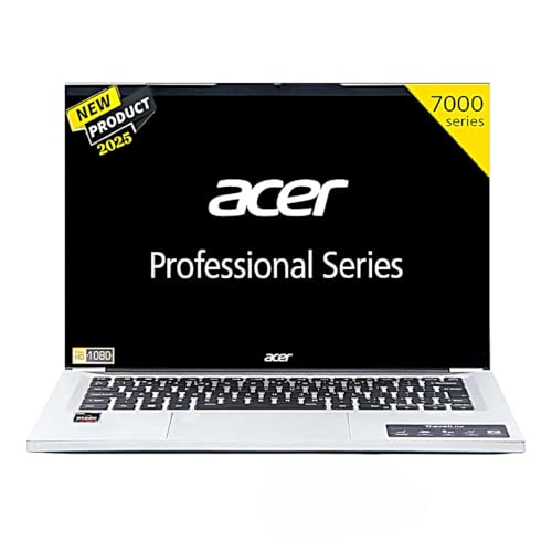 acer Professional 14, AMD Ryzen 3-7330U, 8GB RAM, 512GB SSD, 14" Full HD,UHD Graphics, Premium Metal Body, Windows 11 Pro, MSO 21, 1.34KG, Travel Lite, TL14-42M, Light Laptop 8GB RAM