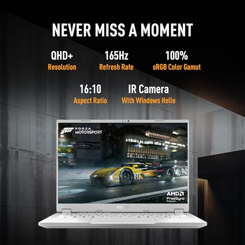 ASUS TUF A14 (2026),AMD Ryzen AI MAX+ 392,AMD Radeon 8060S iGPU,32GB RAM,1TB SSD,QHD+,14"(35.5 cm),Windows 11,M365 Basic(1Y)* Office 2024,Moonlight White,1.48 Kg, FA401EA-RG019WS,Creator/Gaming Laptop