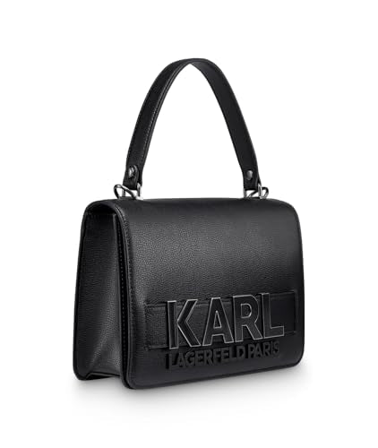 Karl Lagerfeld Paris Simone Crossbody, Black, One Size, Simone Crossbody