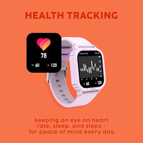 Cubitt Jr. Smartwatch Fitness Tracker, 1.75" AMOLED – Arctic Blue