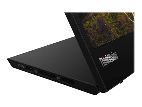 Lenovo ThinkVision M15 15" FHD Mobile Monitor, Black