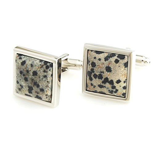 Peluche Natural Mother of Pearl Stone (Semi-precious) Cufflinks for Men