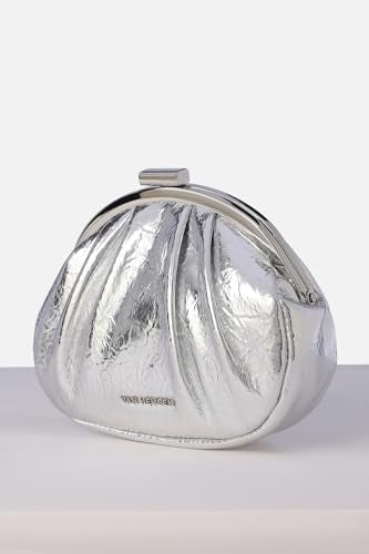 Women Purple Textured Sling Bag