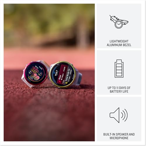 Garmin® Forerunner® 570, 47mm, Advanced GPS Running and Triathlon Smartwatch, AMOLED Display, Training and Recovery Features, Indigo Aluminum with Translucent Imperial Purple/Indigo Band
