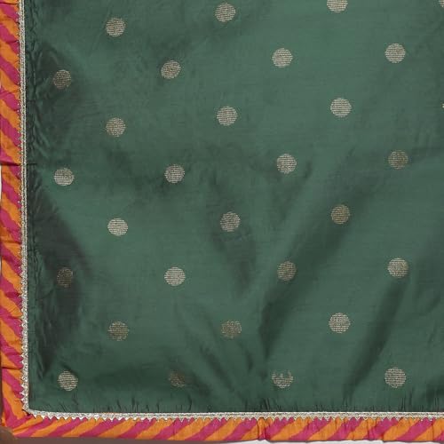 Rangriti Women's Modal Blend Kurta Set (FSGLM22136SS25GRN_Green