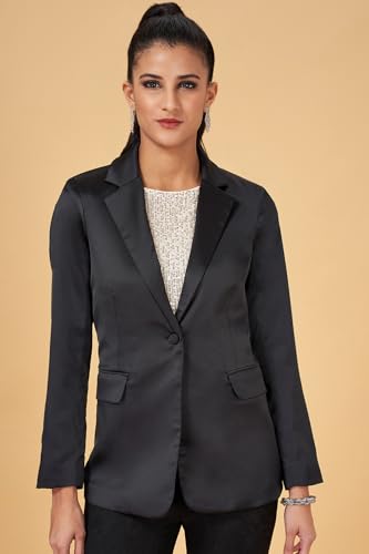 Annabelle by Pantaloons Women's Blazer Black