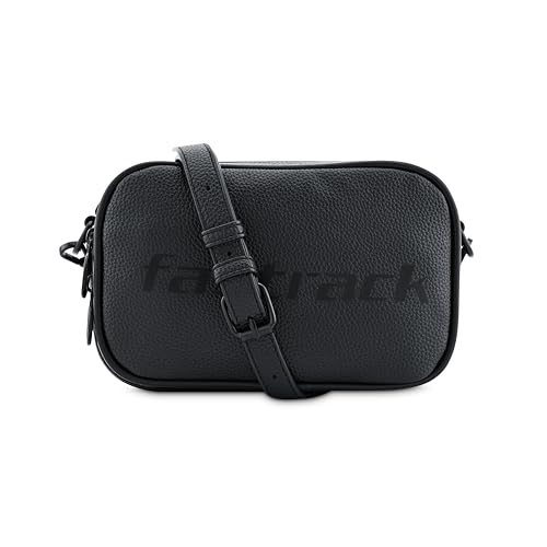 Fastrack Trendy Concealed Zipper Sling Bag | Faux-Leather Women Handbags| Ladies Purse Handbag | Sling Bag for Casual Carry