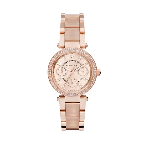 Michael Kors Analog Rose Gold Dial Women's Watch-MK6110