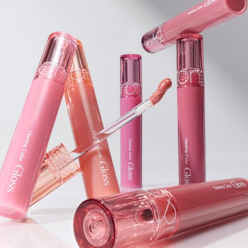 rom&nd Glasting Color Gloss (04 GRAPY WAY) | Kbeauty, Plumping, Glossy, Moisturizng, Natural Color, Long-lasting | Compact & Travel-Friendly | Suitable for Daily Use | Pack of 1