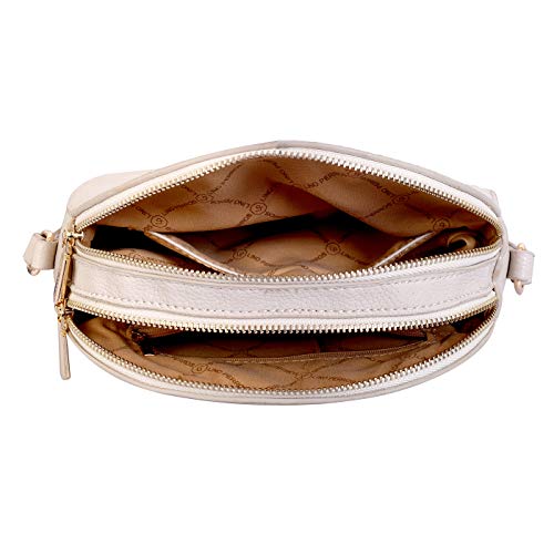 Lino Perros Women's Sling Bag (Off White)