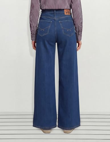 U.S. POLO ASSN. High Rise Flared Fit Jeans Blue