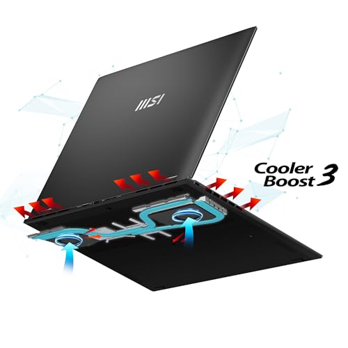 MSI Prestige 16 AI Studio,Intel Core Ultra 9 185H,Built-in AI,41CM UHD+ OLED Thin and Light Laptop(32GB/1TB NVMe SSD/Windows 11 Home/NVIDIA GeForce RTX 4060, GDDR6 8GB/Stellar Grey/1.9Kg),B1VFG-069IN