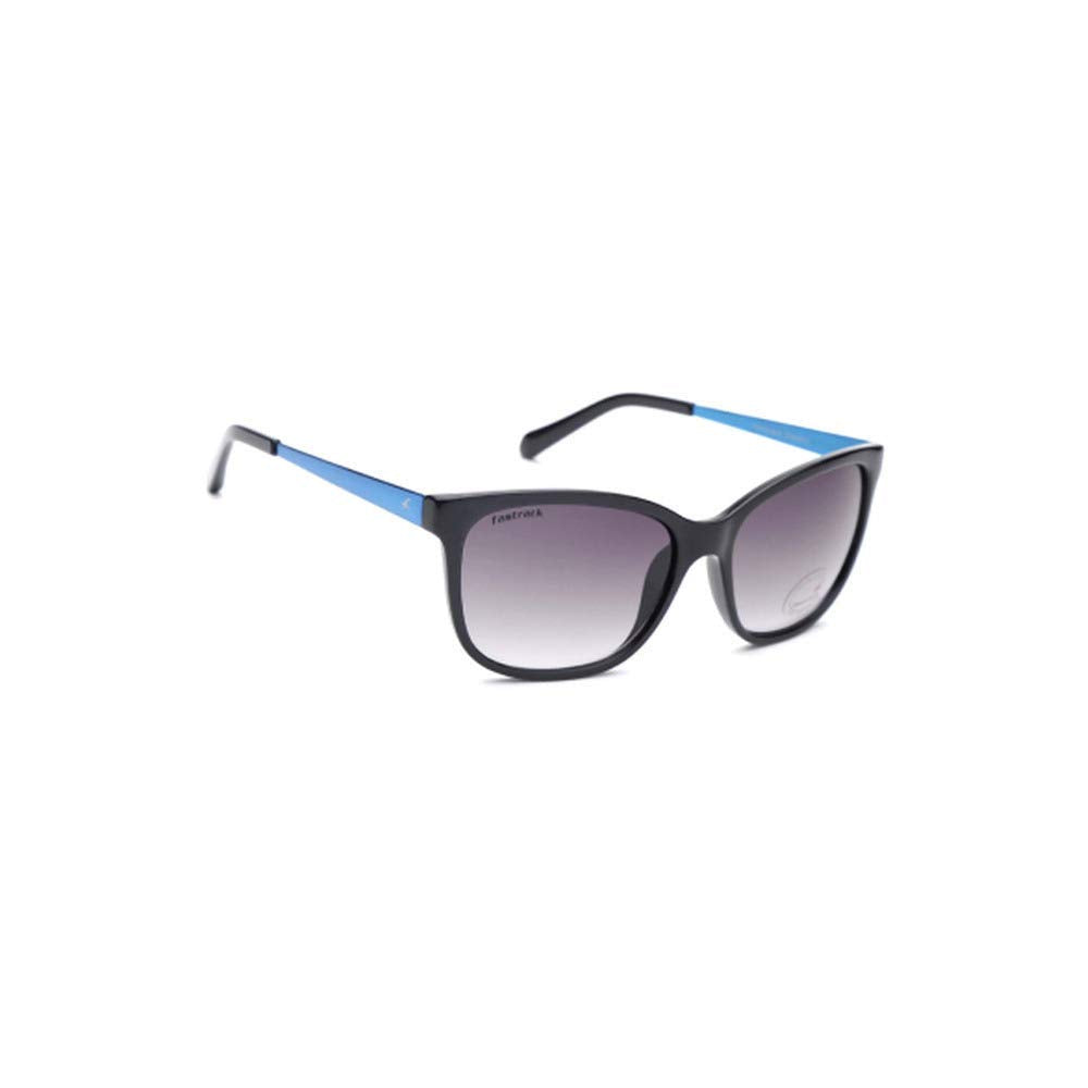 Fastrack Black Square 100% UV protected Sunglasses for Men