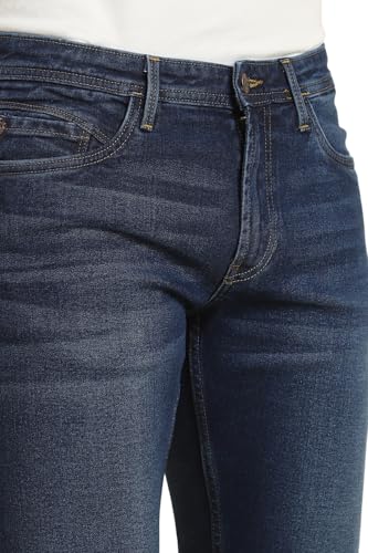 Allen Solly Men's Skinny Jeans (ALDNASKFL80725_Navy