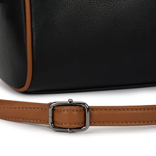 Fastrack Swirl Satchel | Women’s Faux-Leather Satchel| Dual Carry Handles, Adjustable Strap & Spacious Main Compartment