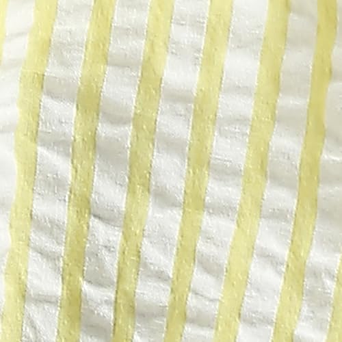 Pepe Jeans Women's Striped Oversized Fit Shirt (PL304908_Cornish Yellow