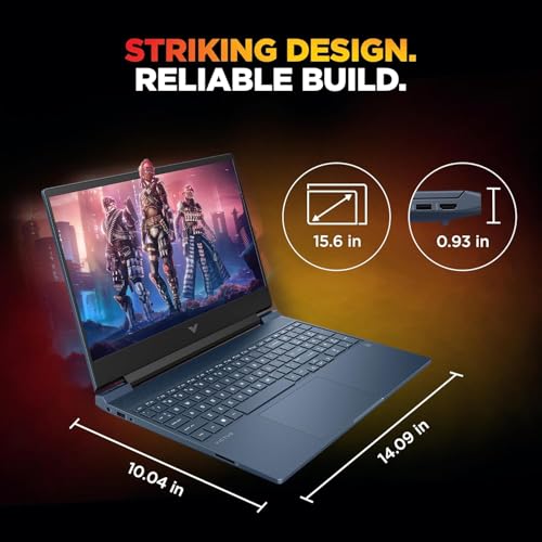 HP Smartchoice Victus, AMD Ryzen 7 7445HS, 6GB RTX 3050, 16GB DDR5(Upgradeable) 512GB SSD, 144Hz, 300 nits, 15.6''/39.6cm, Win 11, Office 24, Blue, 2.29kg, fb3134/20ax, Xbox Gamepass*, Gaming Laptop