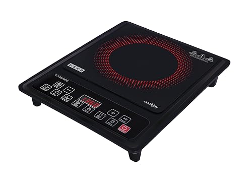 Usha Cookjoy (Cj1360Wpc) 1350 Watt Induction Cooktop (Black), Sealed, 1 Burner