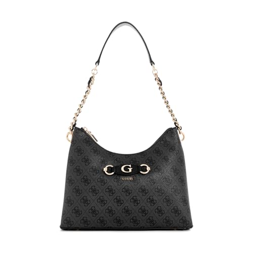 Guess Women's Coal Logo Printed Shoulder Bag| Ladies Purse Handbags | Gift For Ladies