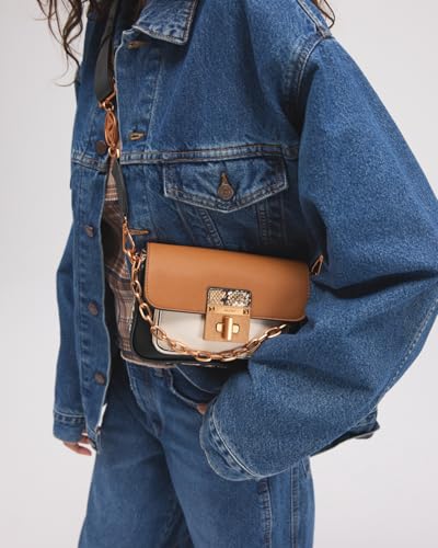 CELESTICA200 Brown PU Cross Body