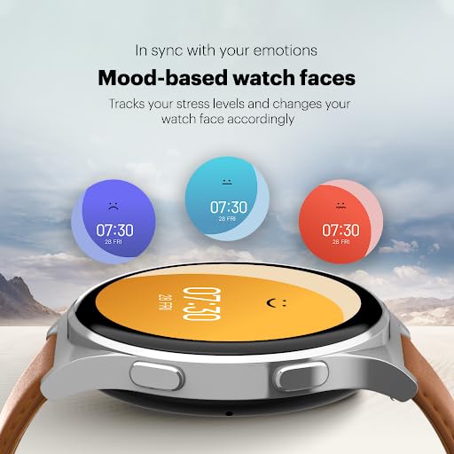 Noise Newly Launched Nova 1.46" Amoled Display with in-Built Bluetooth Calling,Premium Finish,Latest Ui,466 * 466Px Ultra Hd Viewing,110+ Sports Modes Smart Watch for Men&Women (Classic Brown)