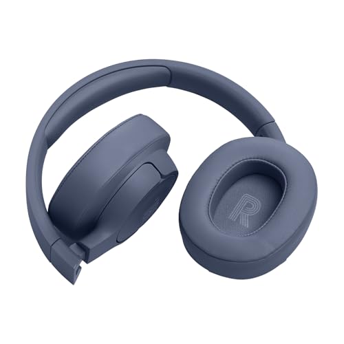 JBL Tune 770NC Wireless Over Ear ANC Headphones with Mic, Upto 70 Hrs Battery, Speed Charge : 5 min Charge Gives up to 3H of Playback, Google Fast Pair, Dual Pairing, BT 5.3 (Blue)