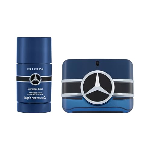 Mercedes-Benz Sign Gift Set for Men | Eau de Parfum 50ml & Deodorant Stick 75g | Luxury Fragrance Set