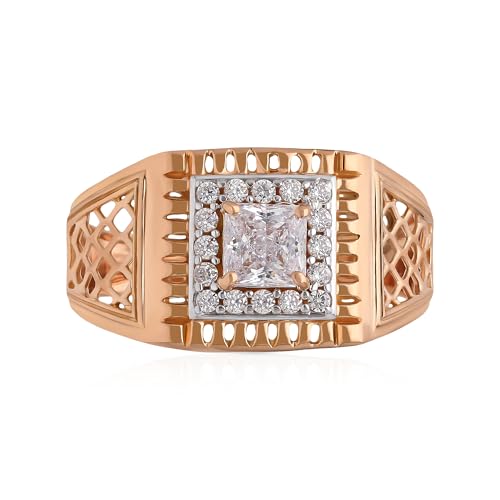 Malabar Gold and Diamonds Gold Ring for Men| Ring for Birthday, Wedding, Anniversary & Valentine's Day Gift FRDZL47404_R_18