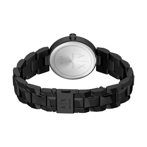 Armani Exchange Black Quartz Stainless Steel Watch AX4411