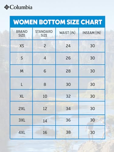 Columbia Womens Windgates II Legging, ICY Morn Hypernature, L