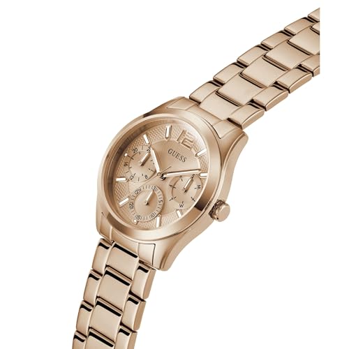 GUESS Analog Rose Gold Dial Women's Watch-GW0760L3