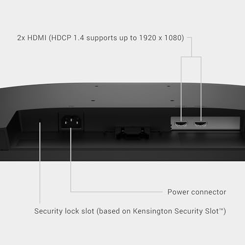 Dell 24 Display SE2426H 23.8" FHD (1920x1080) 144Hz 1ms, IPS (In-Plane Switching) Technology, AMD FreeSync, TÜV 3-Star 2X HDMI, Tilt